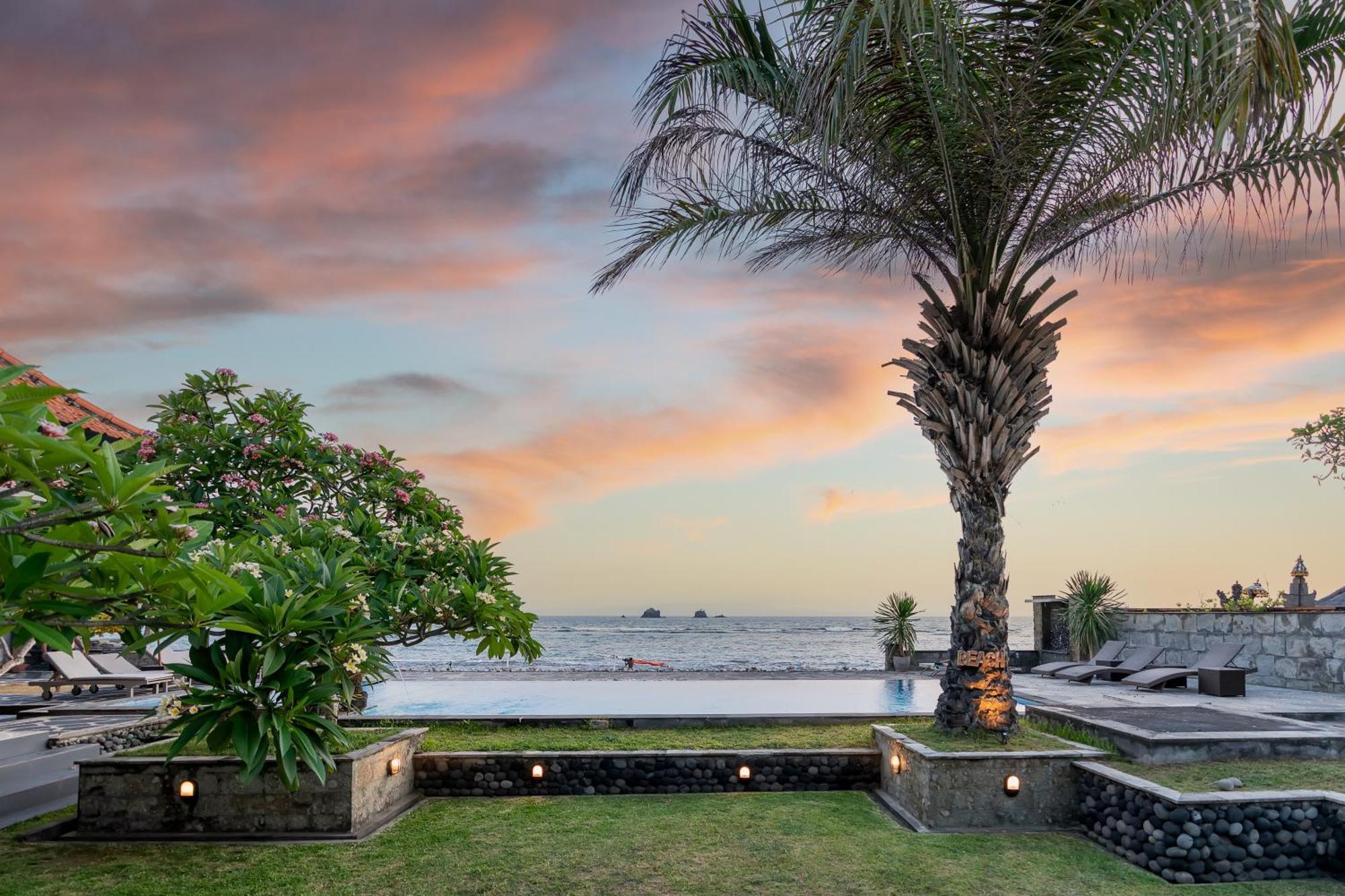 Ganesh Beach Hotel Candidasa Dış mekan fotoğraf